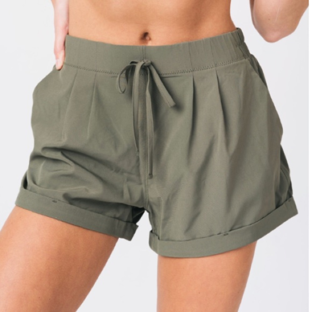 Zyia Olive Summer Short